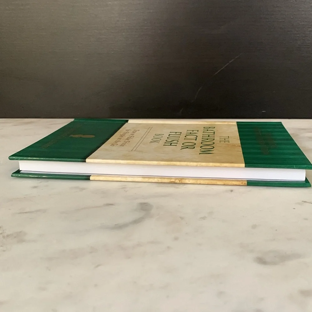 The Bathroom Fact of Flushing Hardcover Book